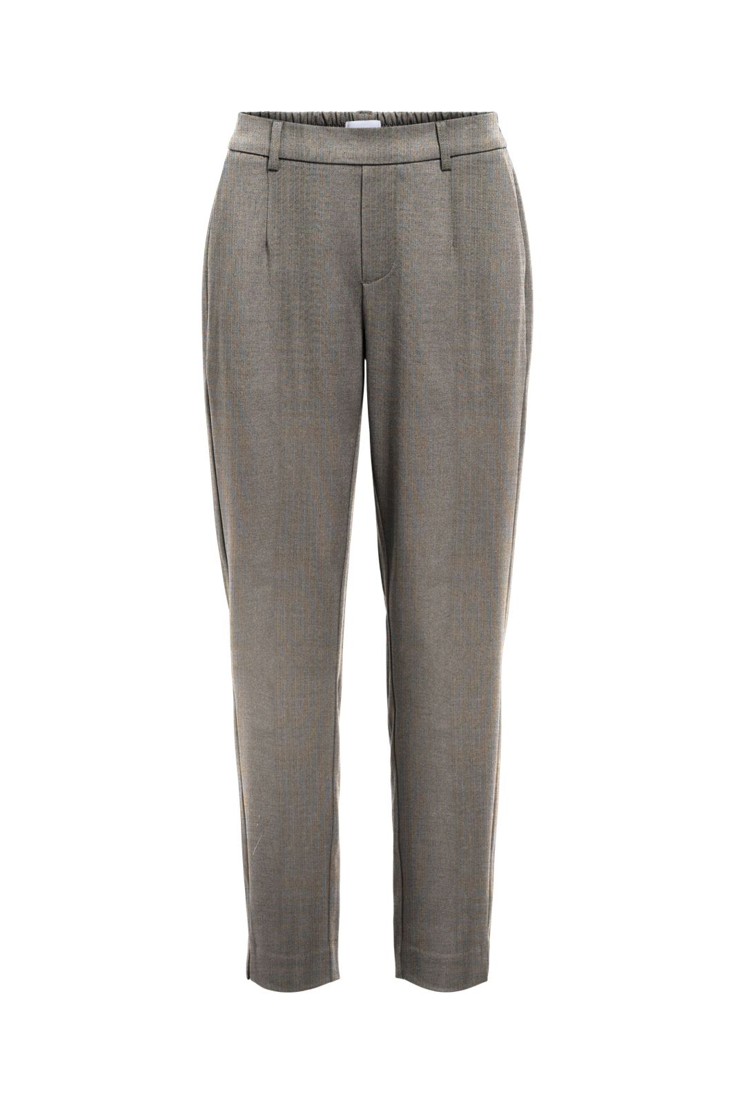 Object - Objlisa Slim Pant - 5088240 Grey Thin Beige