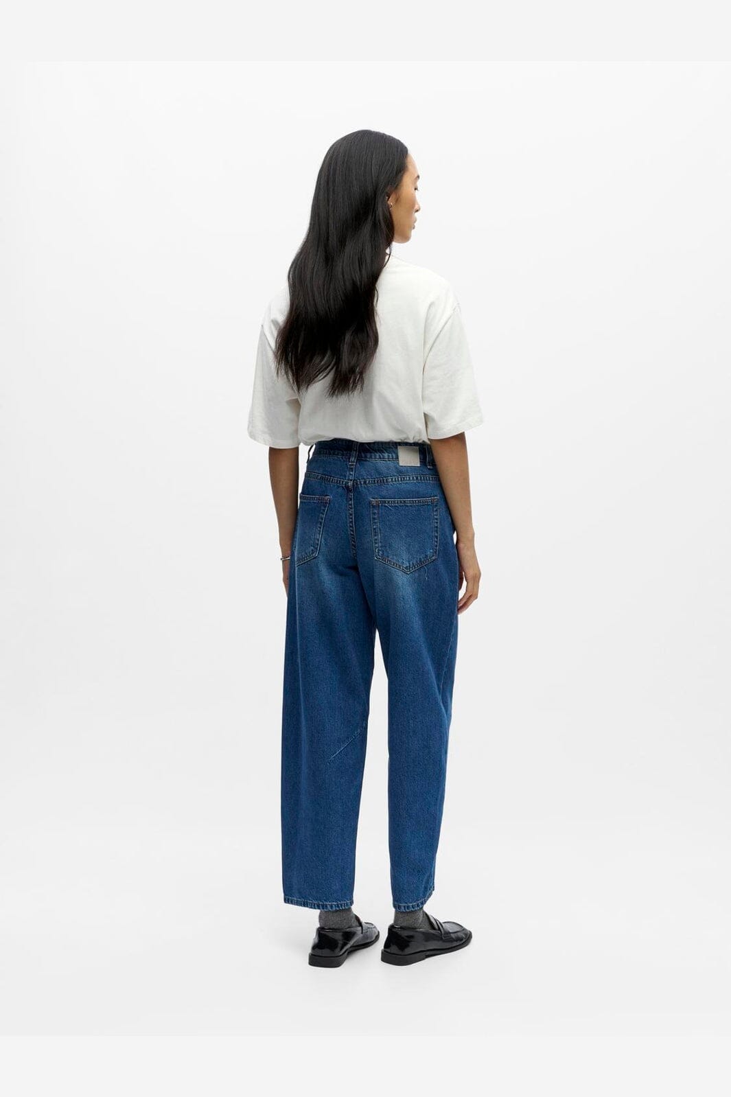 Object - Objmiu Zoe Barrel Ankle Jeans - 4930703 Medium Blue Denim