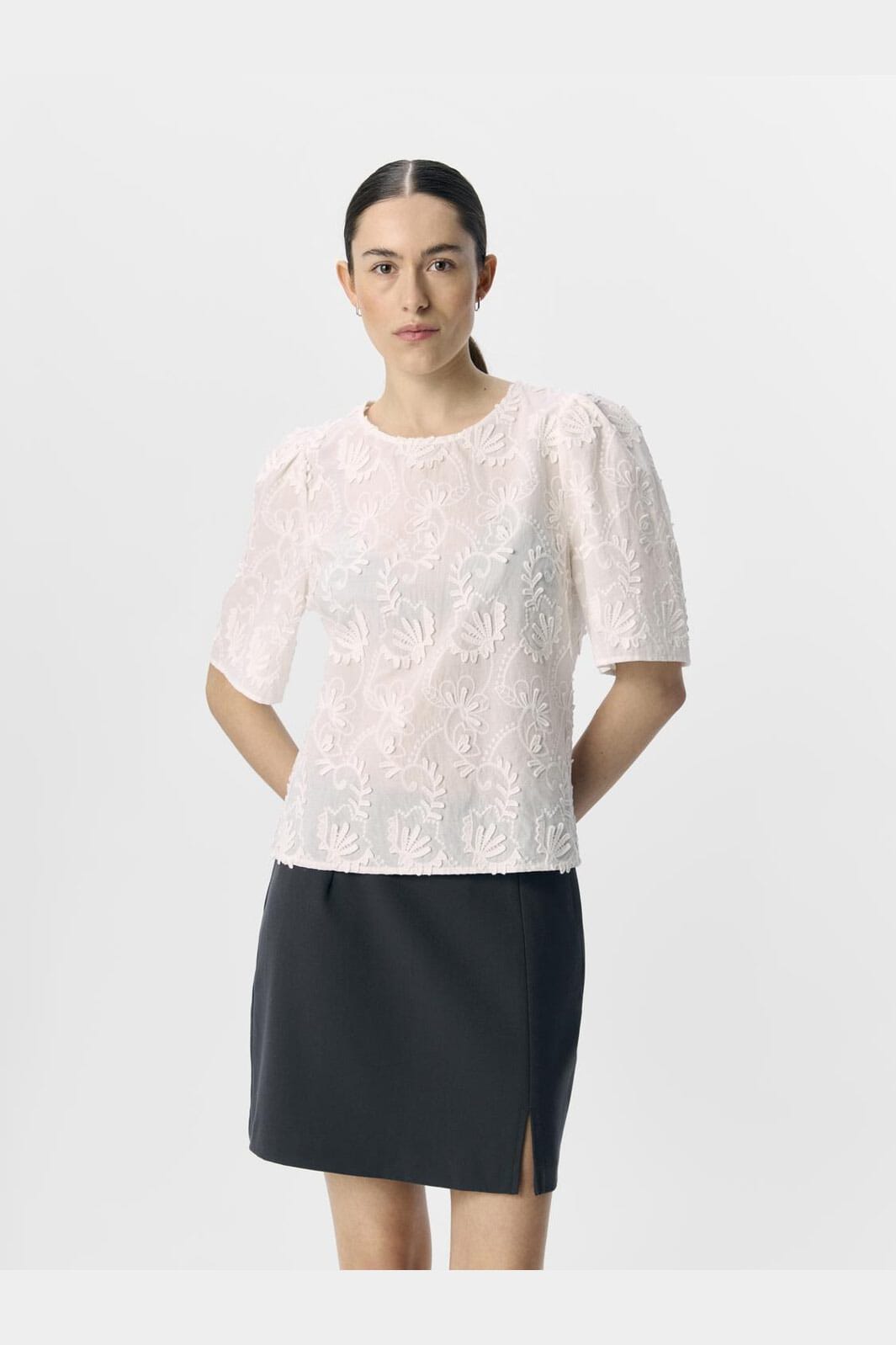 Object - Objmya 2/4 Re Top - 4911950 Cloud Dancer
