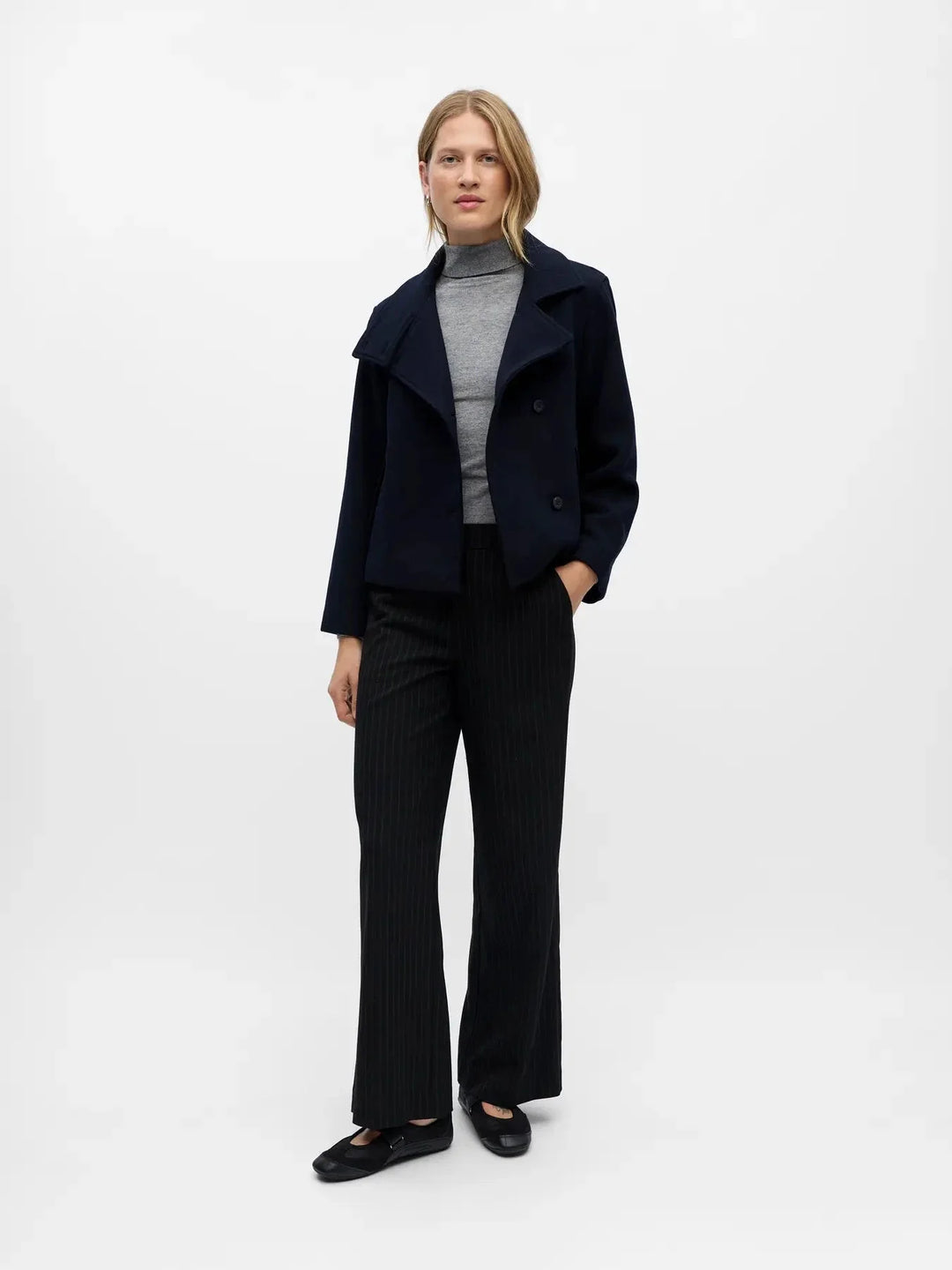 Object - Objriki Re Short Jacket - 4887609 Sky Captain Frakker 