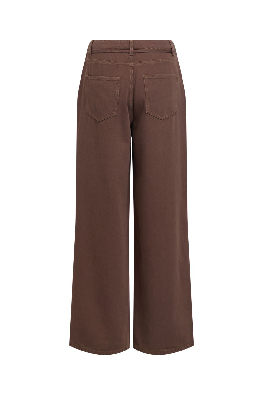 Object - Objrosie Wide Jeans - 5096864 Seal Brown