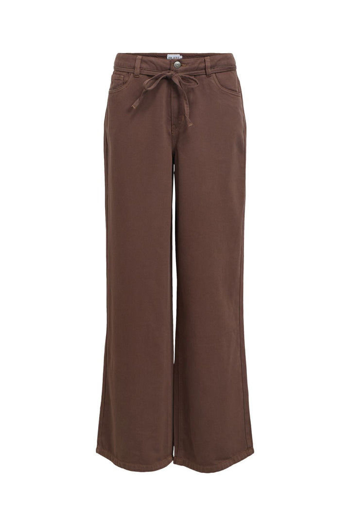 Object - Objrosie Wide Jeans - 5096864 Seal Brown