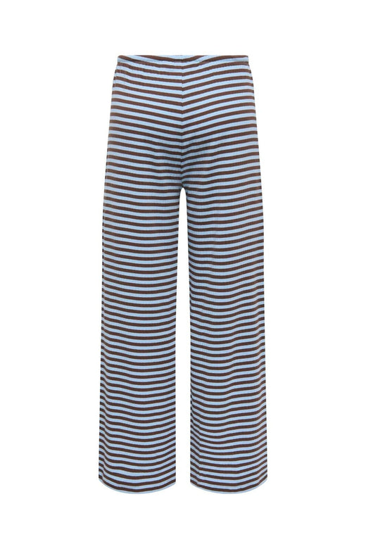 Only - Onlaida Striped Pant - 5229062 Chicory Coffee Chambray Blue Stripe