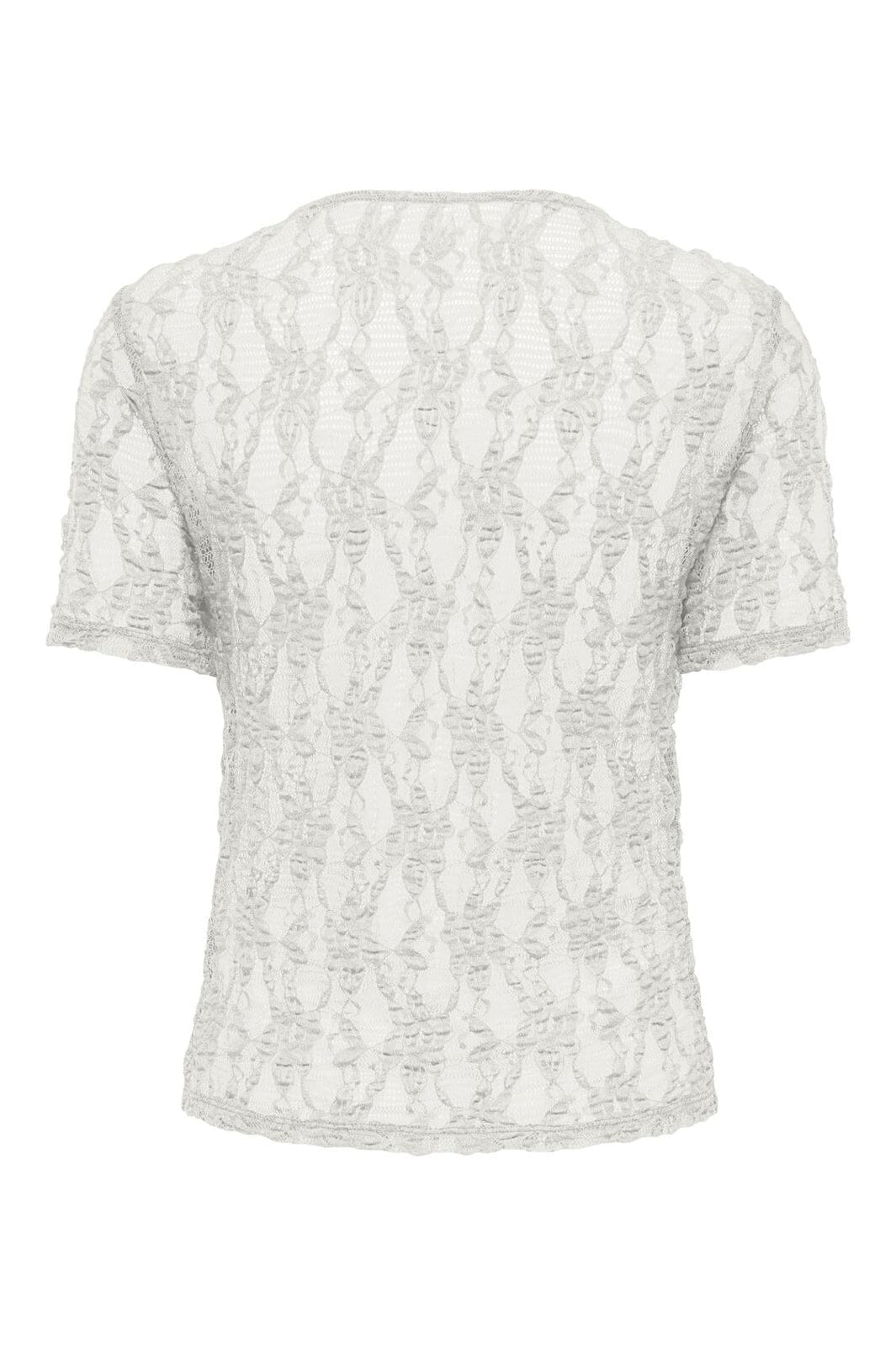 Only - Onlalba S/S Lace Top - 5170295 Cloud Dancer