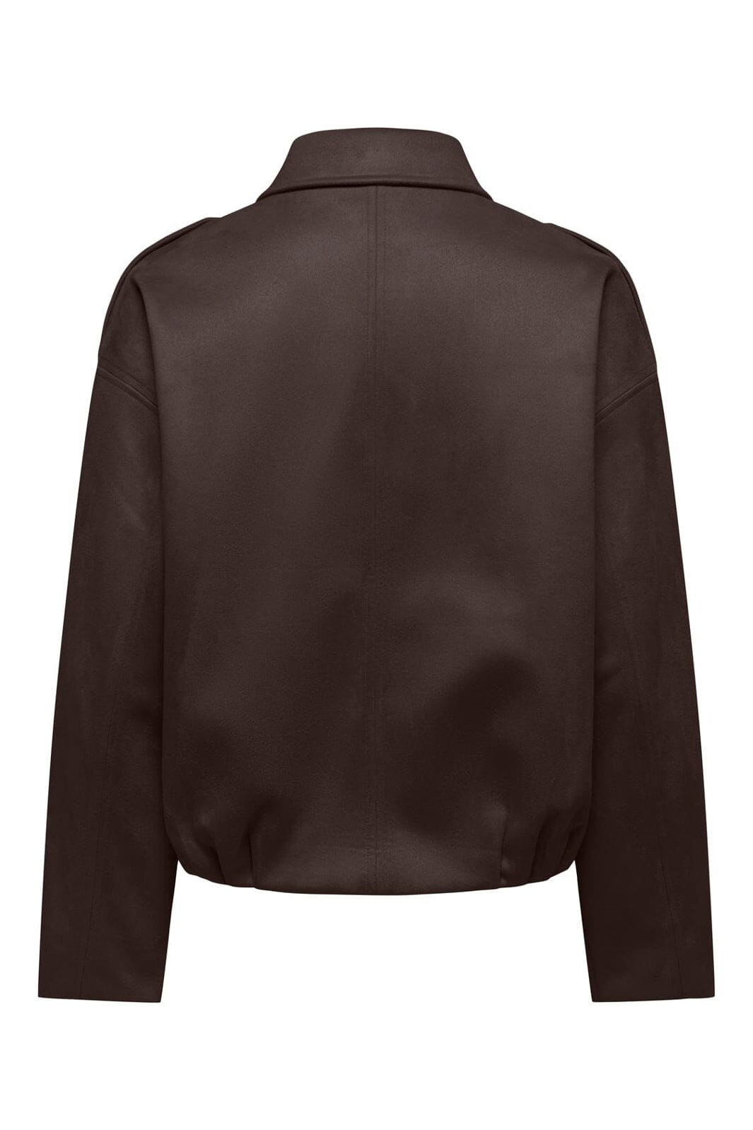 Only - Onlamber Faux Suede Jacket - 5100033 Coffee Bean