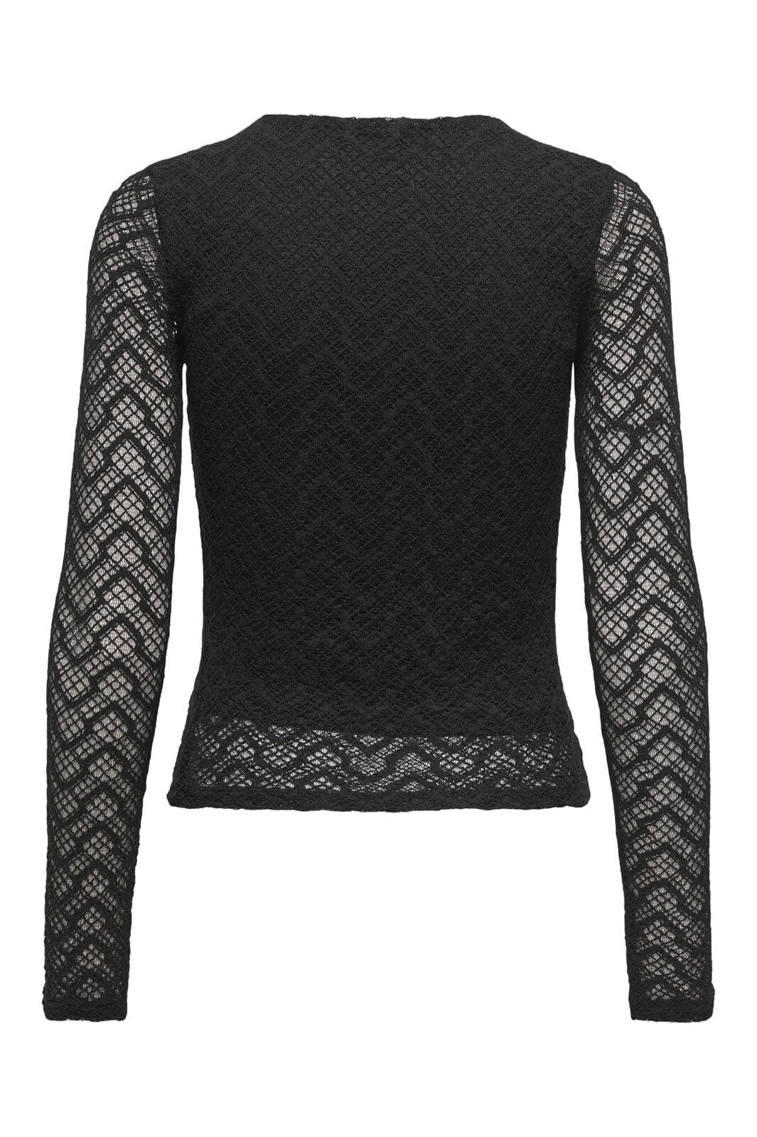 Only - Onlangila L/S Top Box - 4877608 Black