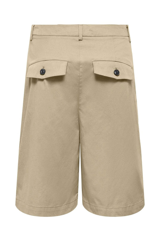 Only - Onlanny Baggy Bermuda Shorts - 5083258 Pale Khaki