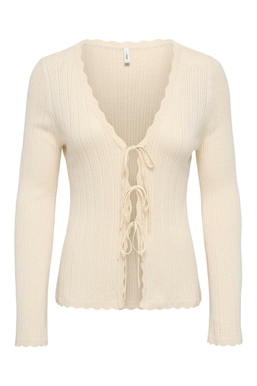 Only - Onlarona Ls V-Neck Struc Cardigan Cc Knt - 5004992 Birch