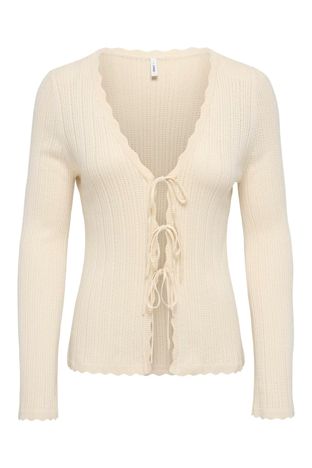 Only - Onlarona Ls V-Neck Struc Cardigan Cc Knt - 5004992 Birch