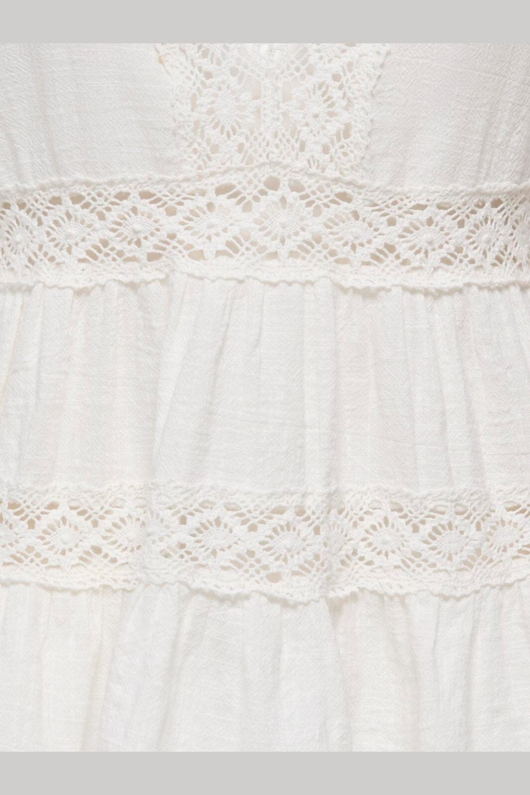 Only - Onlbeatrice S/L Top - 5151356 Cloud Dancer