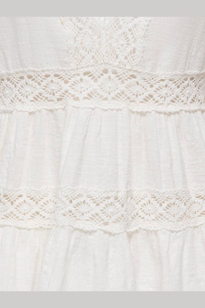 Only - Onlbeatrice S/L Top - 5151356 Cloud Dancer