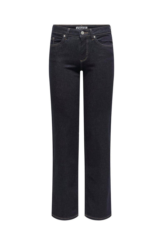 Only - Onlblush Mid Straight Tai774 - 4806104 Dark Blue Denim Rinse