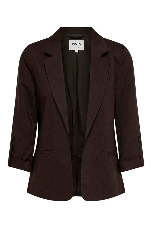 Only - Onlcaro-Isola 3/4 Blazer Tlr - 5018706 Coffee Bean