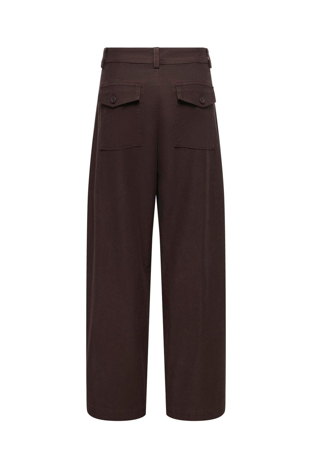 Only - Onlclair Barrel Pant - 5065424 Black Coffee