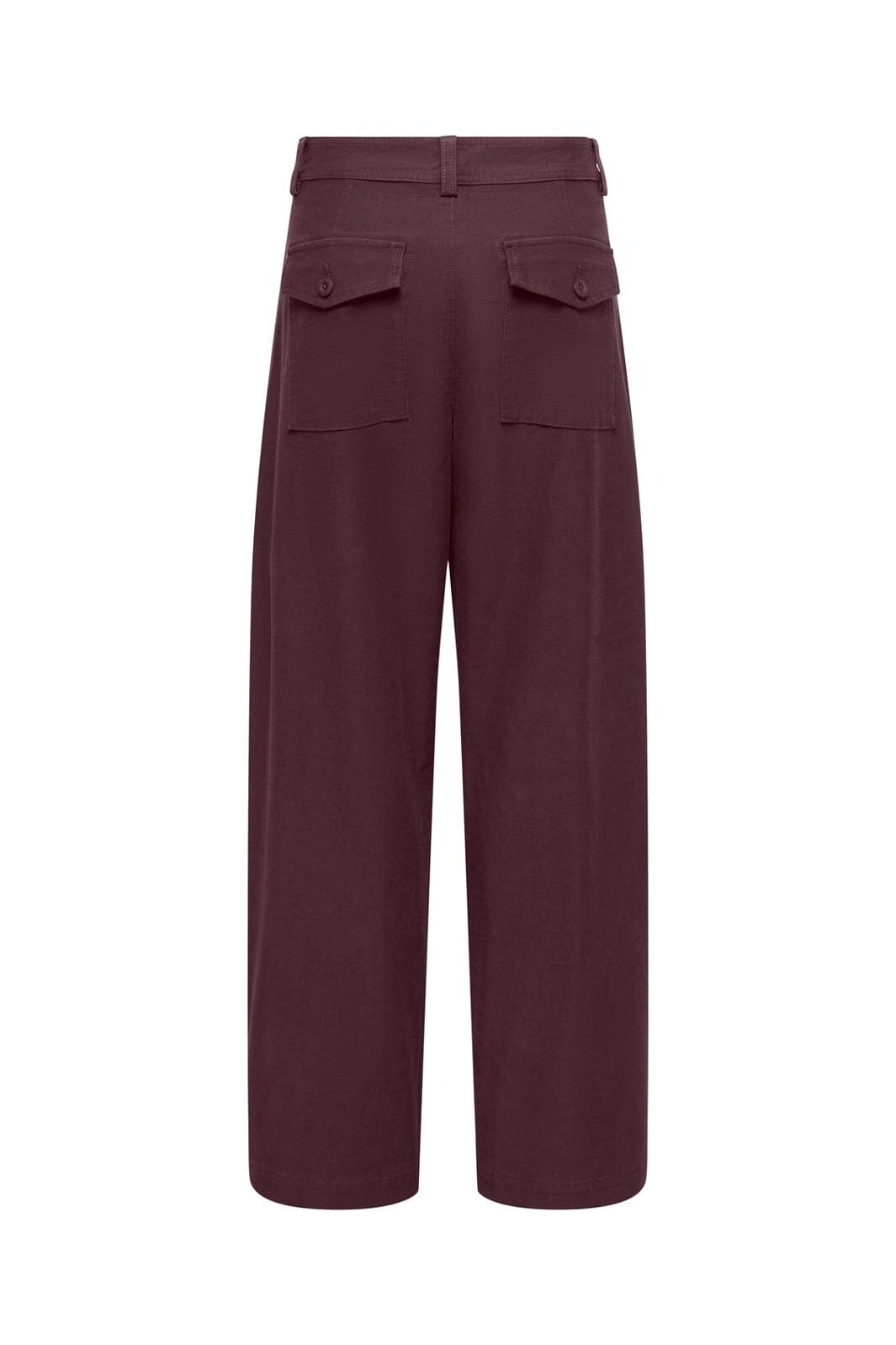 Only - Onlclair Barrel Pant - 5199418 Fudge