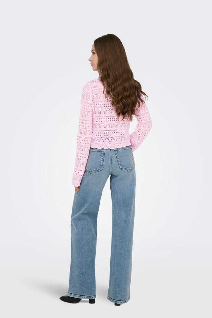 Only - Onlelke Life Ls Pullover Knt - 4982650 Romance Rose