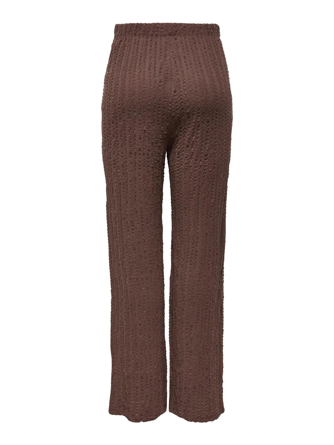 Only - Onlella Wide Pant - 4952854 Chocolate Martini Bukser 