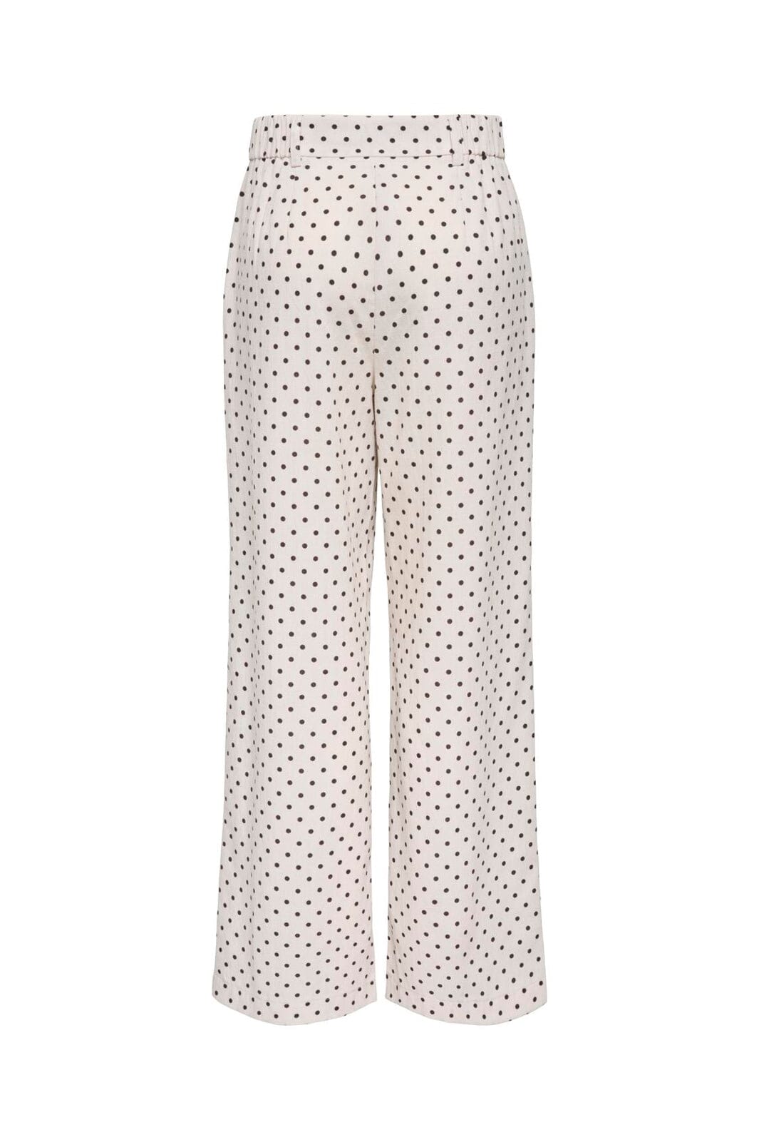 Only - Onlemmia-Linda Straight Pant - 5078144 Pumice Stone Delicioso Dot