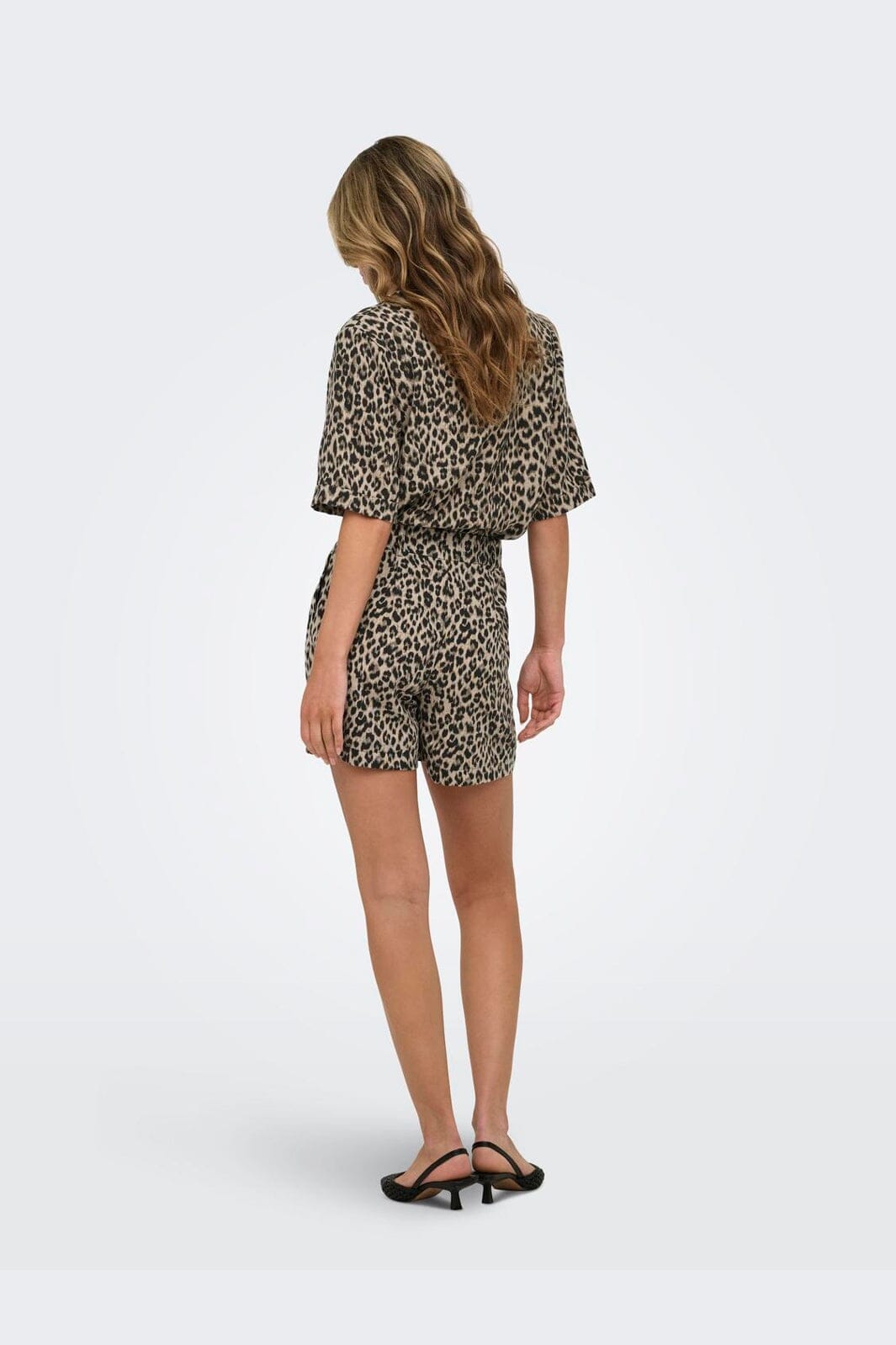 Only - Onlemmia Shorts - 5078166 Black Leo