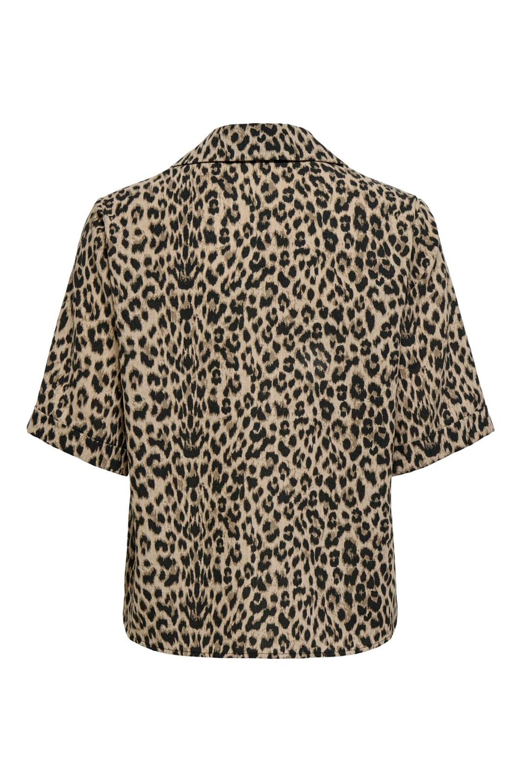 Only - Onlemmia S/S Button Shirt - 5078106 Black Leo