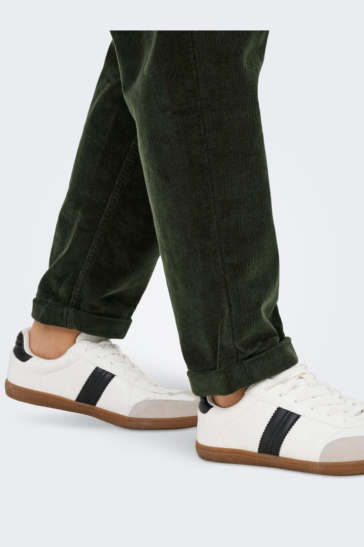 Only - Onlflora Ela Cord Carot Pant - 4411589 Rosin