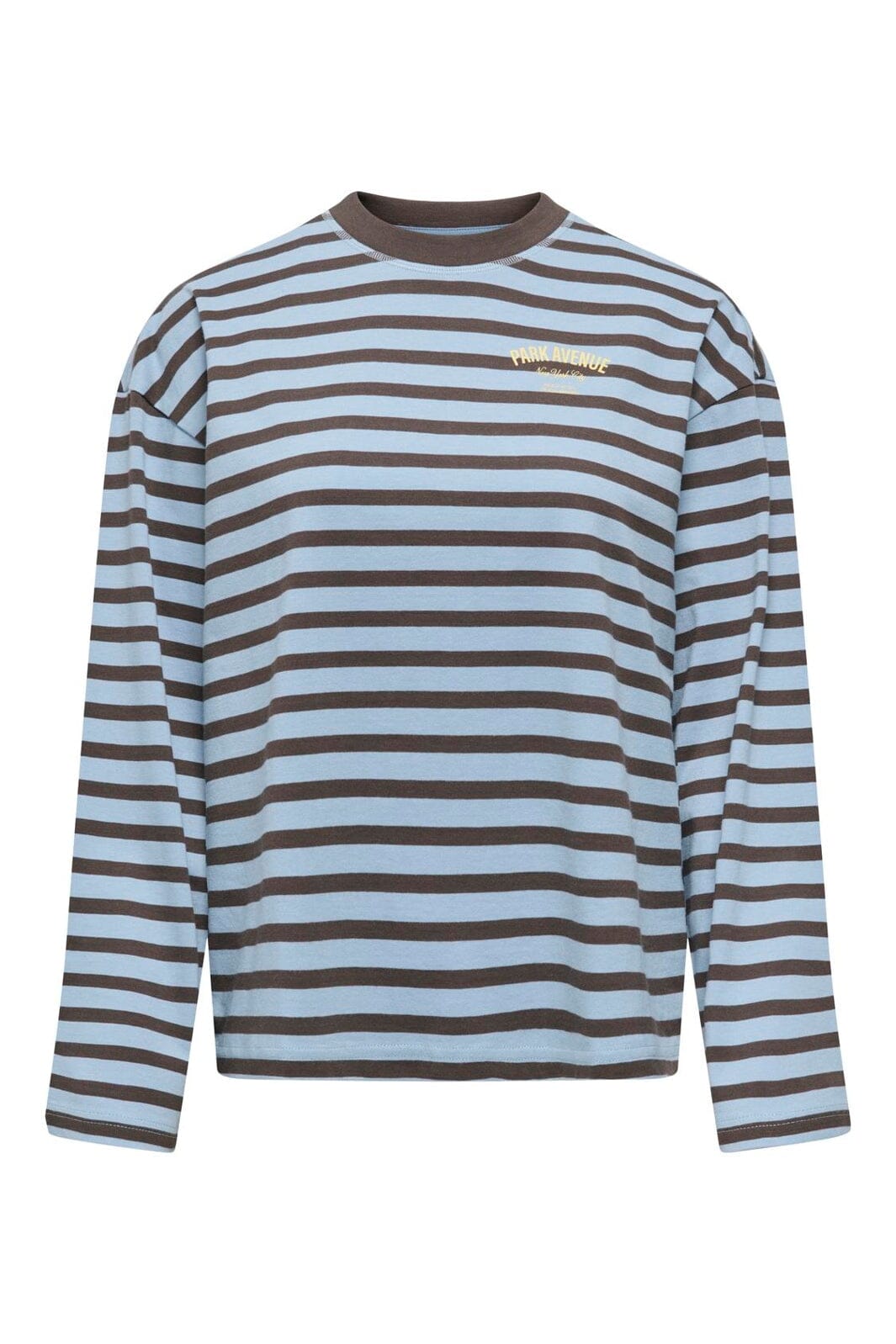 Only - Onlfreja L/S Stripe Top - 5060270 Cashmere Blue Bracken (Ida) Print Park