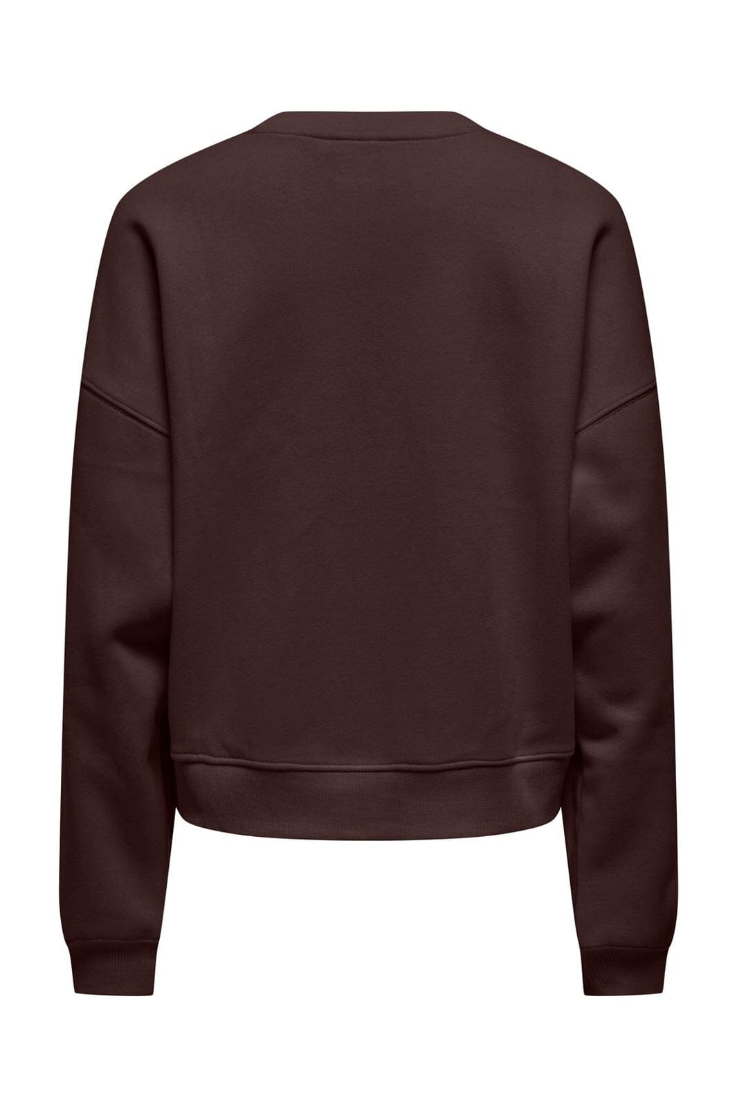 Only - Onlhappy L/S Crew Neck Swt - 5199521 Coffee Bean