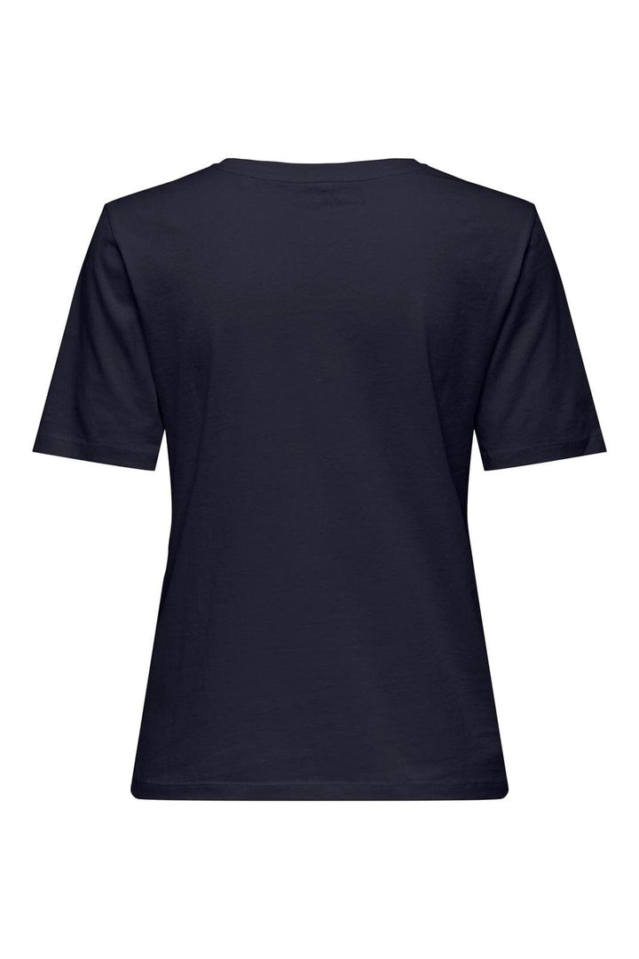 Only - Onlhappy S/S O-Neck Tee Pr - 5110791 Night Sky