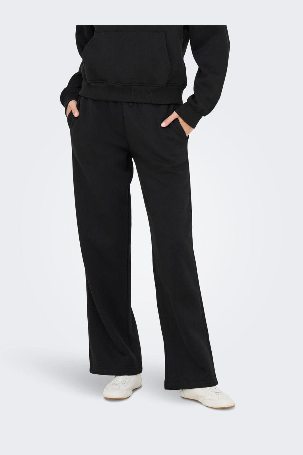 Only - Onlhappy Straight Pant Swt - 5199577 Black