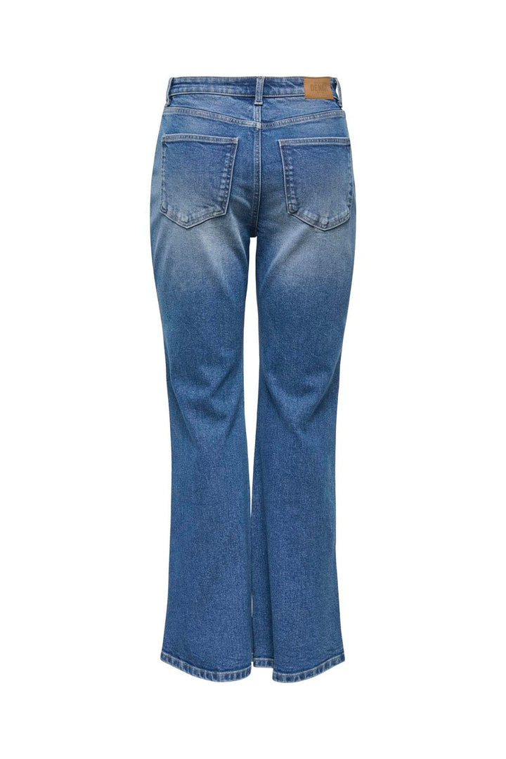 Only - Onljuicy Flared Ana - 4935995 Medium Blue Denim