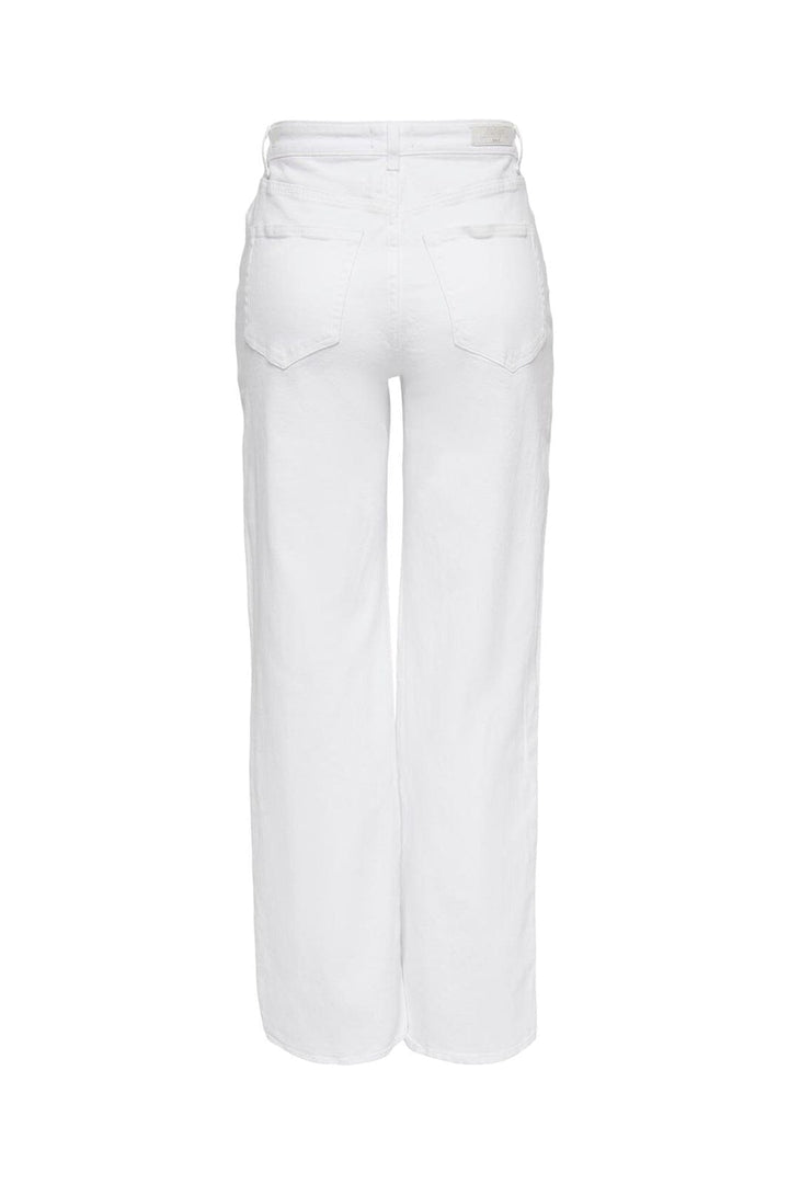 Only - Onljuicy Wide Leg Rea - 4168130 White