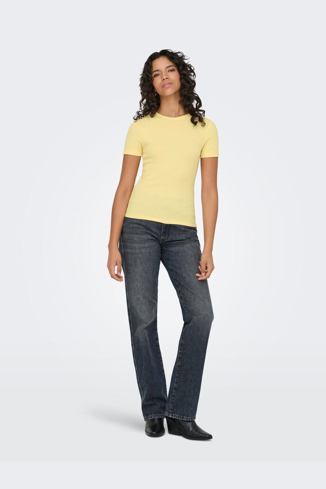 Only - Onljune S/S Tee - 4938021 Italian Straw