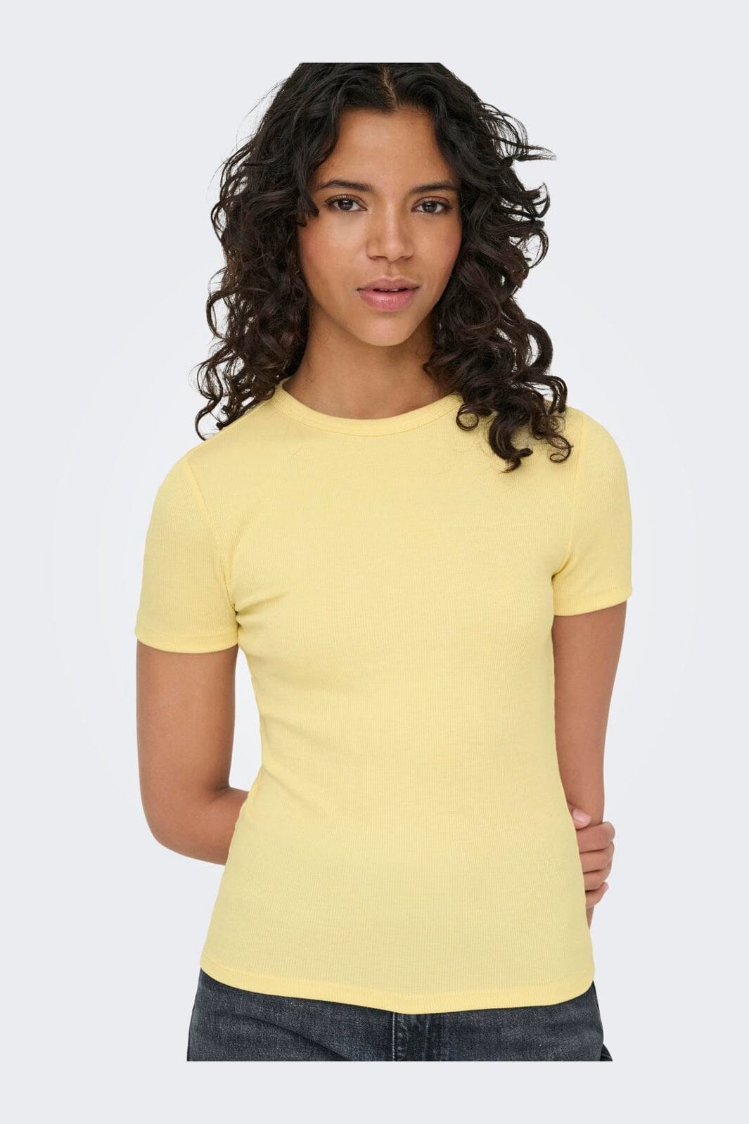 Only - Onljune S/S Tee - 4938021 Italian Straw