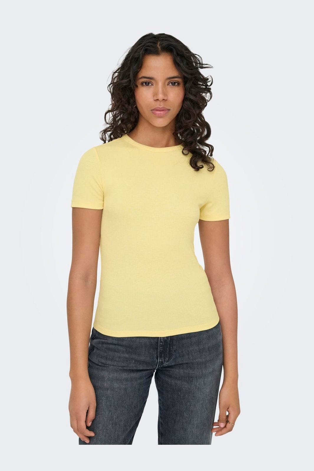 Only - Onljune S/S Tee - 4938021 Italian Straw