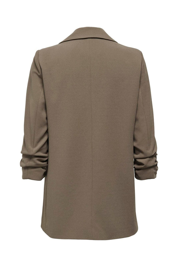 Only - Onlkalina 3/4 Open Blazer Cc Tlr - 5045418 Chocolate Chip