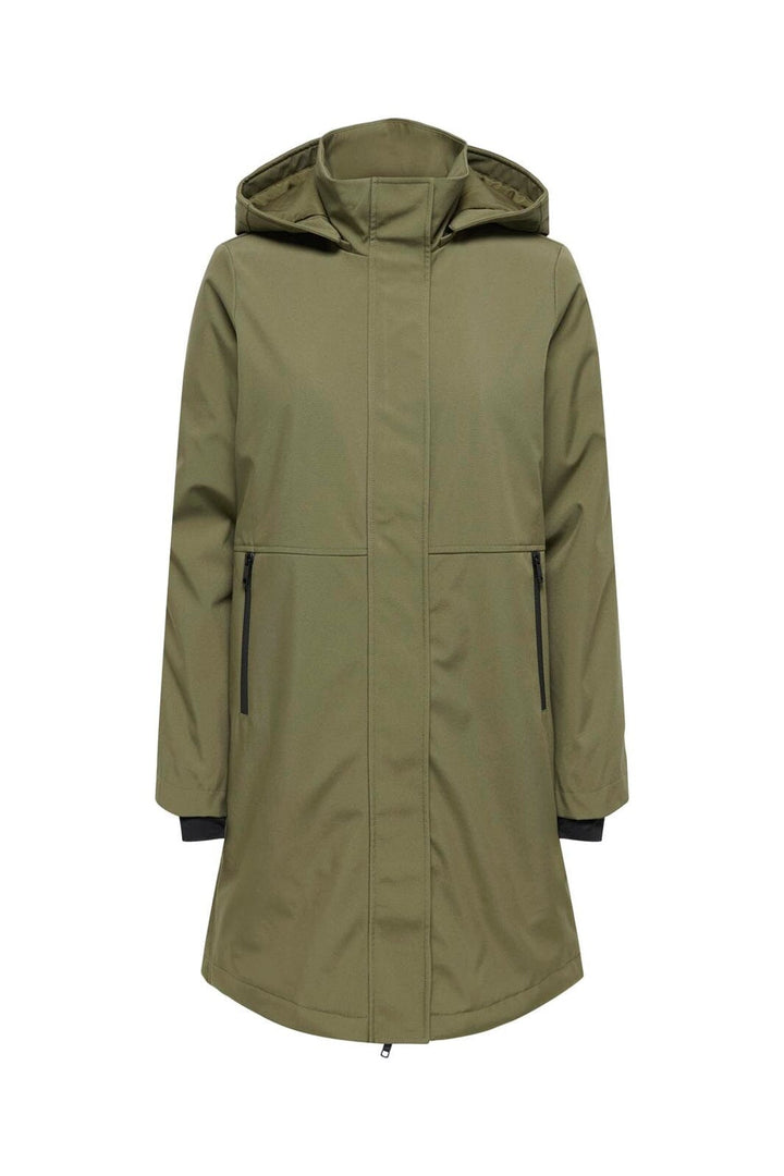Only - Onlkara Parka Cc - 4903463 Stone Gray