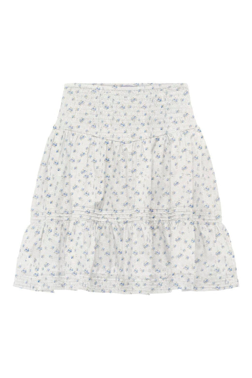 Only - Onlkatti Short Skort - 5050129 Cloud Dancer Clara Flower