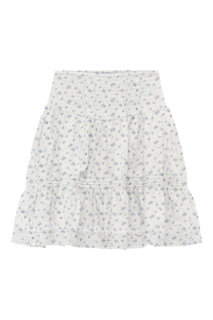 Only - Onlkatti Short Skort - 5050129 Cloud Dancer Clara Flower