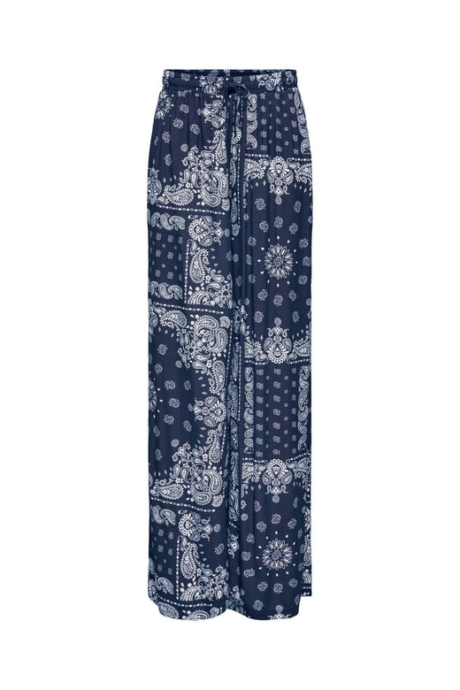 Only - Onlkavi Ambelpull Up Wide Pants - 5083212 Naval Academy Naval Bandana