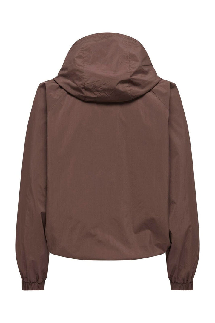 Only - Onllara Piping Jacket - 4994601 Chocolate Martini