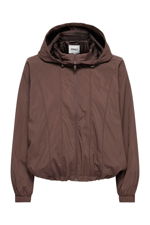 Only - Onllara Piping Jacket - 4994601 Chocolate Martini