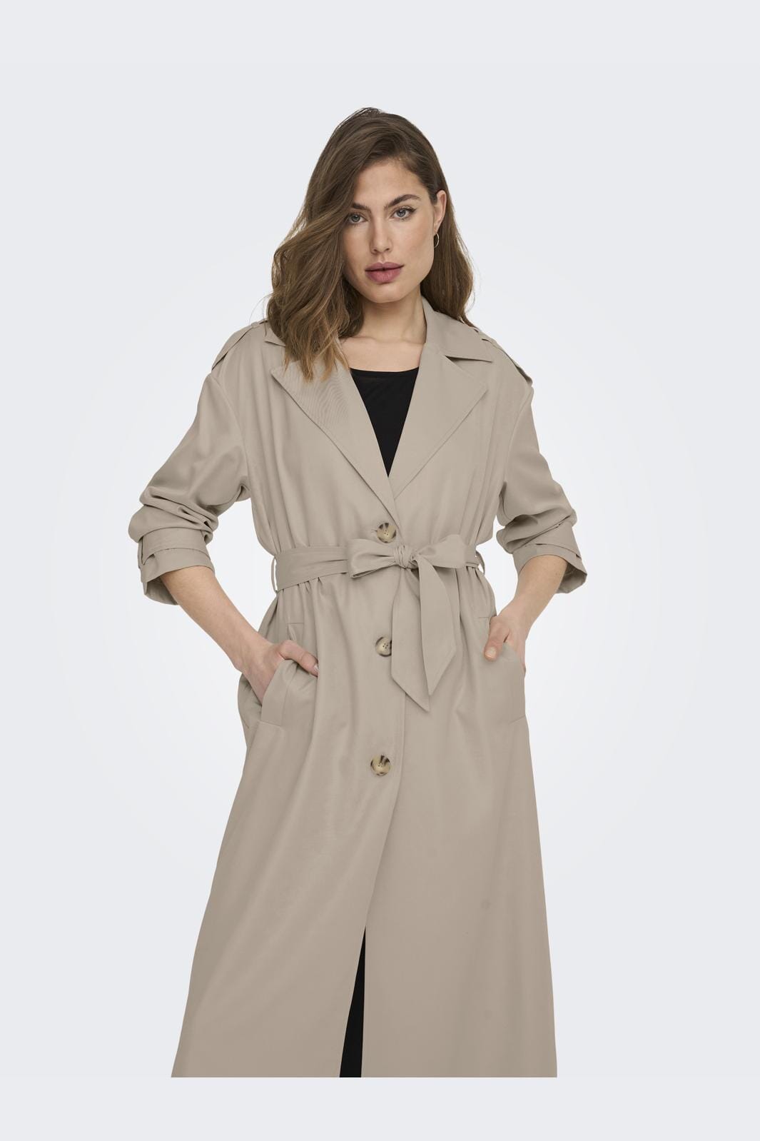 Only - Onlline X-Long Trenchcoat - 3574601 Humus