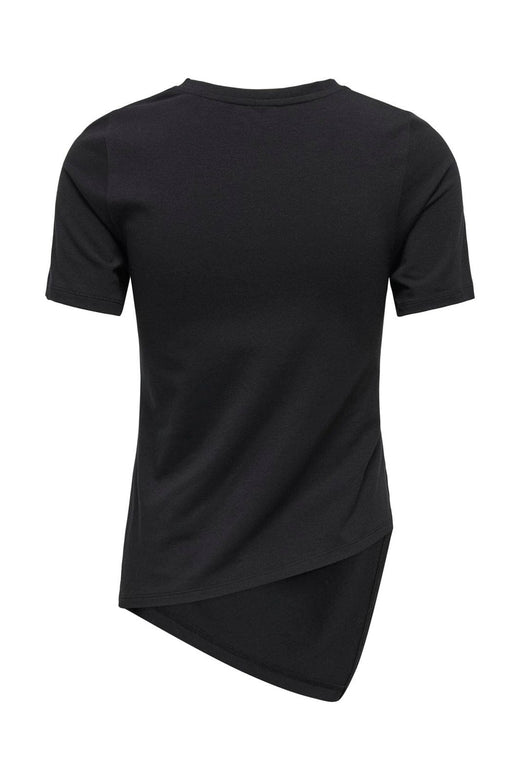 Only - Onllise S/S Ruching Top - 5089497 Black