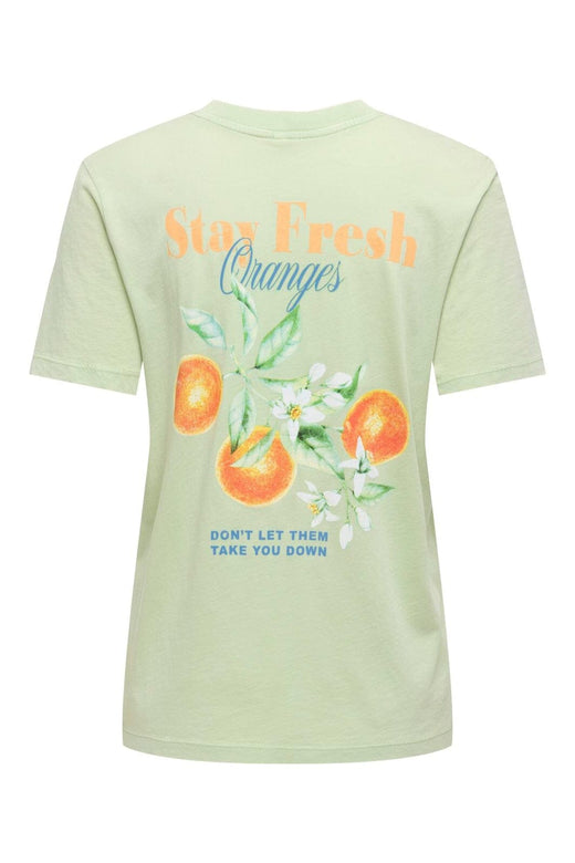 Only - Onllucy Monja S/S Top - 4962716 Laurel Green Stay Fresh