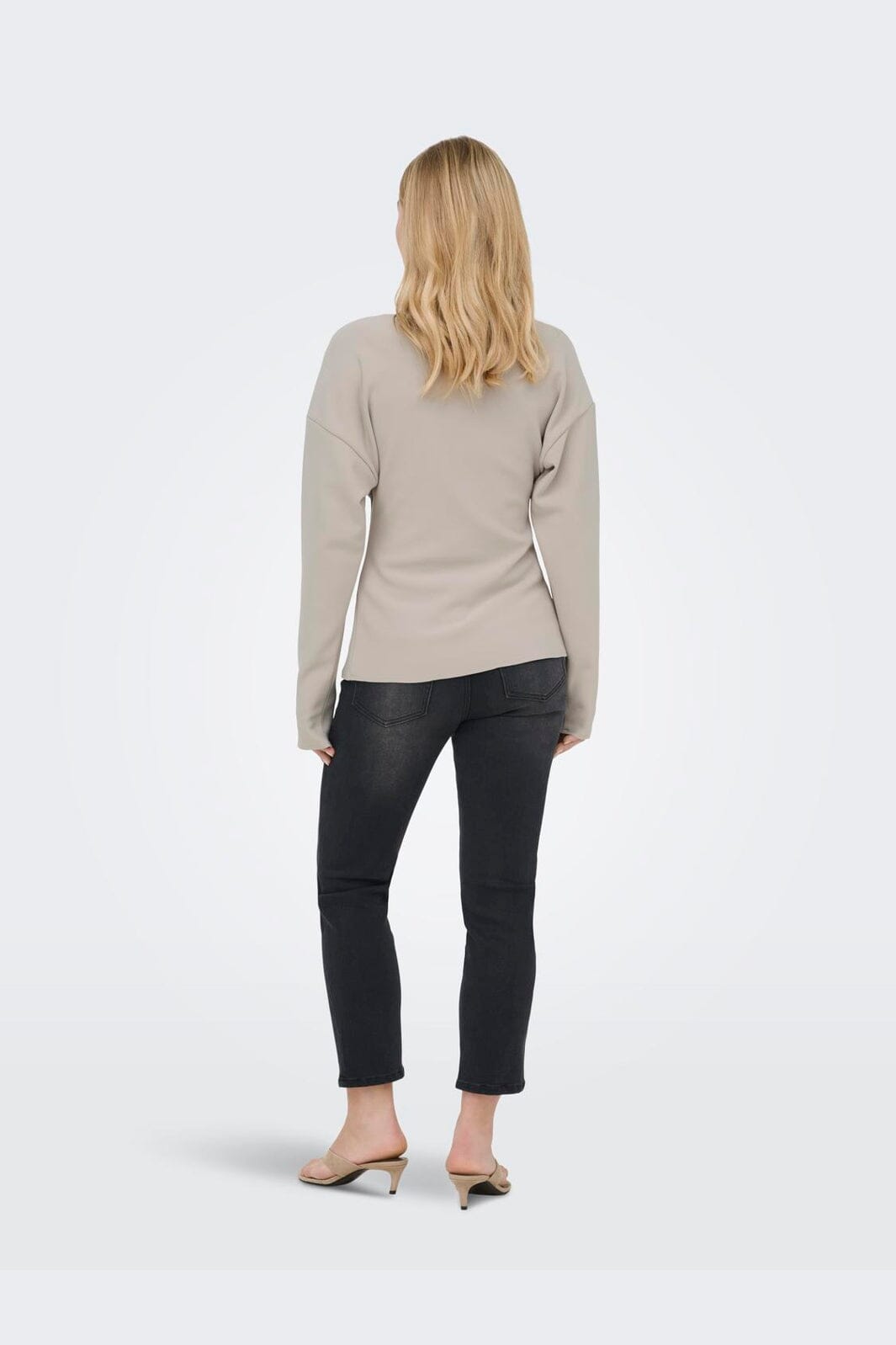 Only - Onlluma-Clever L/S Waist Cardigan Tlr - 5023636 Pure Cashmere
