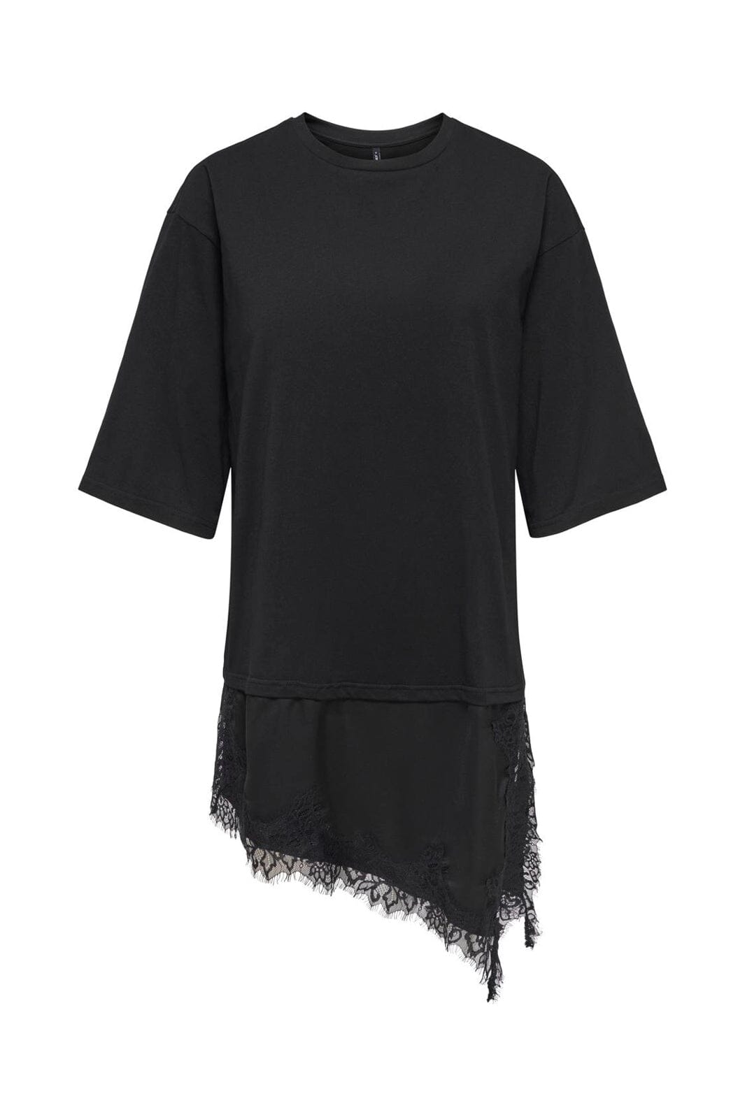 Only - Onlmadelyn S/S Lace Top - 5128362 Black Black Lace