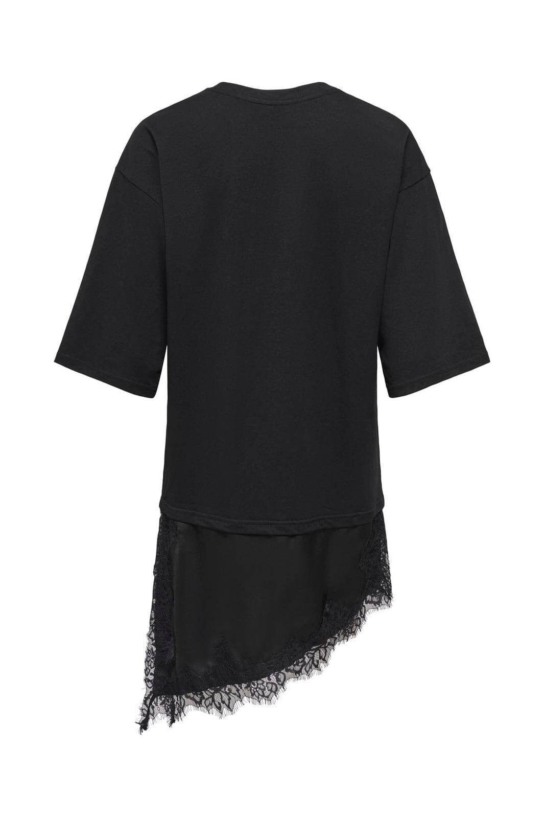 Only - Onlmadelyn S/S Lace Top - 5128362 Black Black Lace