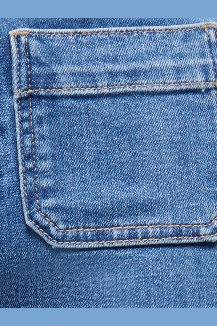 Only - Onlmadison Pocket Flared Gen540 - 4962286 Light Blue Denim