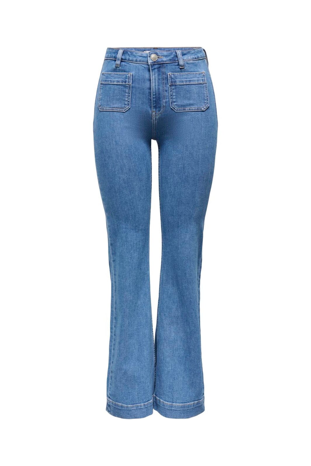 Only - Onlmadison Pocket Flared Gen540 - 4962286 Light Blue Denim