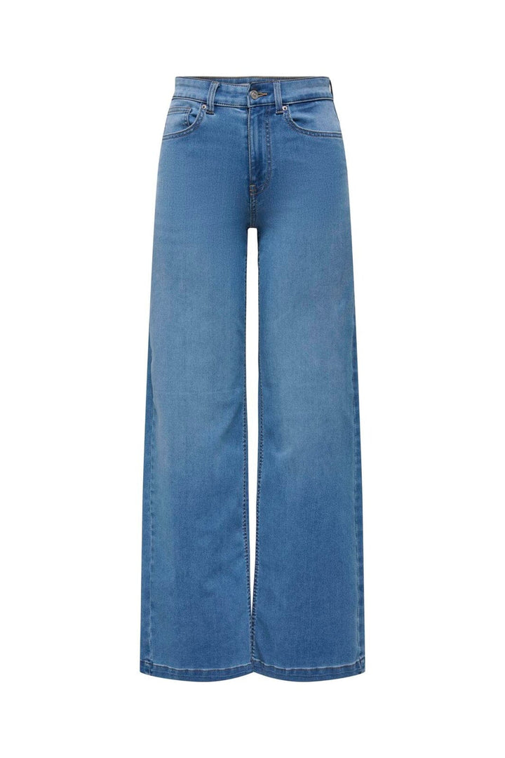 Only - Onlmadison-Royal Wide - 4935491 Medium Blue Denim